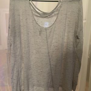 Light Grey Workout Shirt